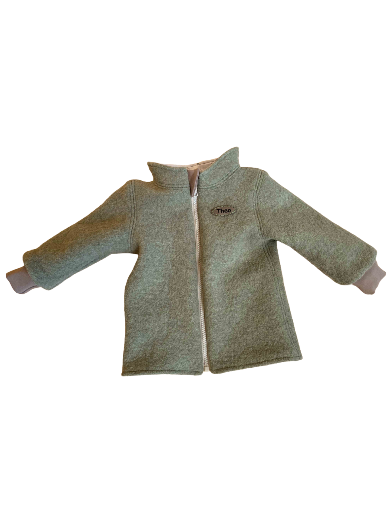 Walkjacke mit Waldtieren / personalisiert
