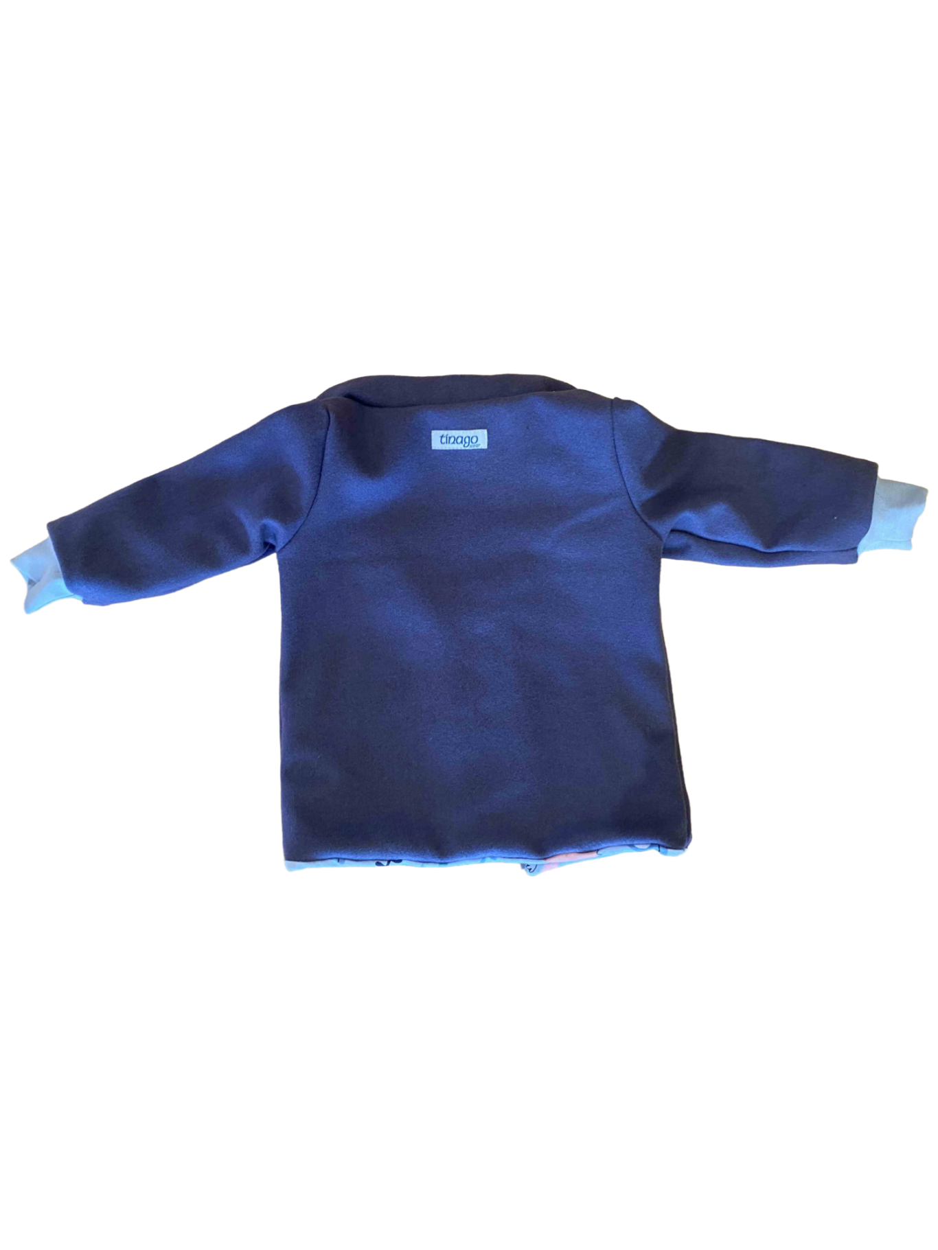 Wolljacke mit Chamäleon