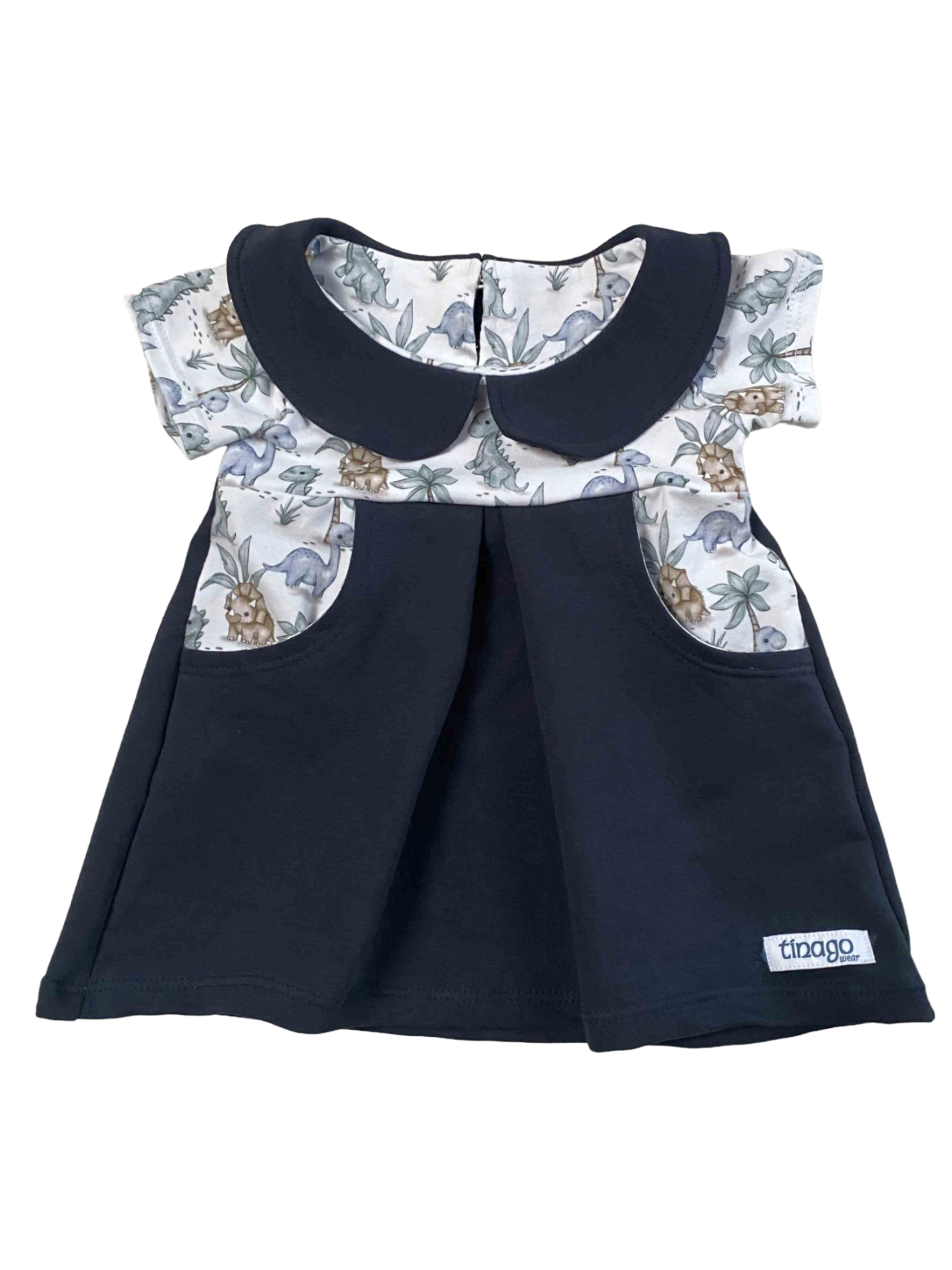 Jerseykleid blau Dinos Gr.68
